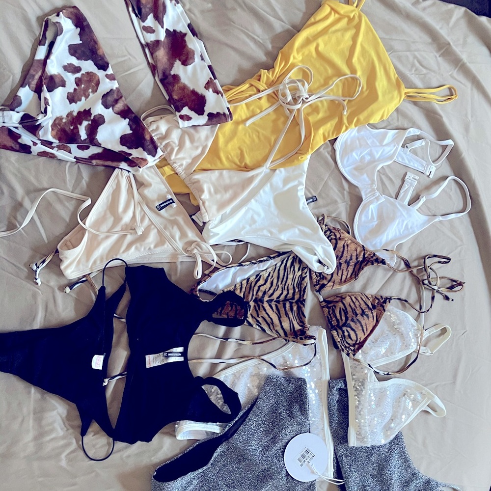 LOT OF SWIMSUITS or each for $15